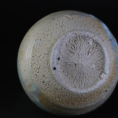 Madara Karatsu Sake Bottle No.39 by Yasumoto Kajiwara
