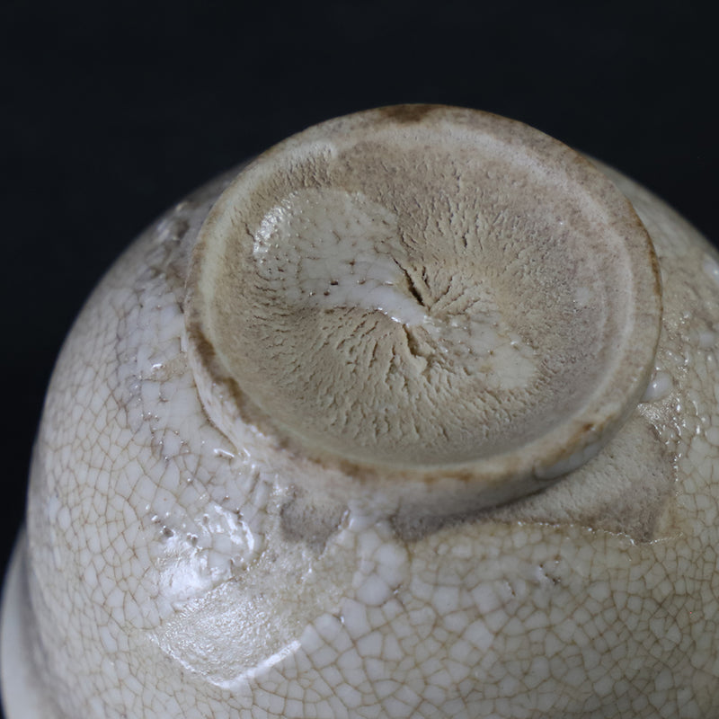 Hard-handled sake cup by Shintaro Uchimura