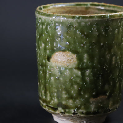 Oribe teacup by Shingo Oka