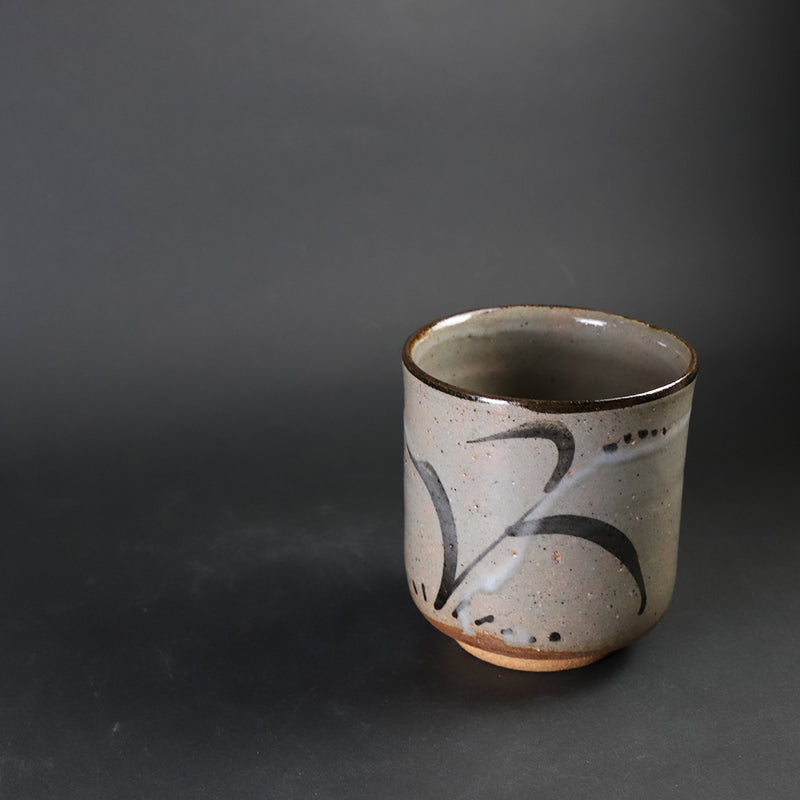 Painted Karatsu teacup 1 by Nakazato Taki