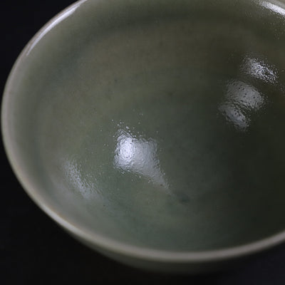 岡本作礼　作　翠青唐津茶碗　No.1