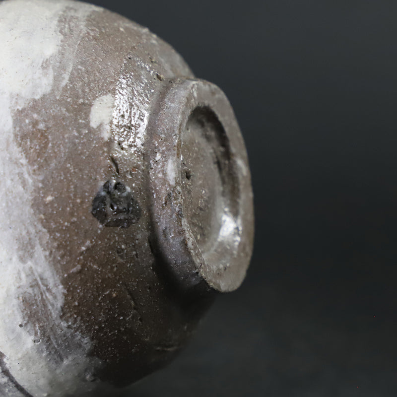 石井義久　作　絵刷毛目徳利　No.6