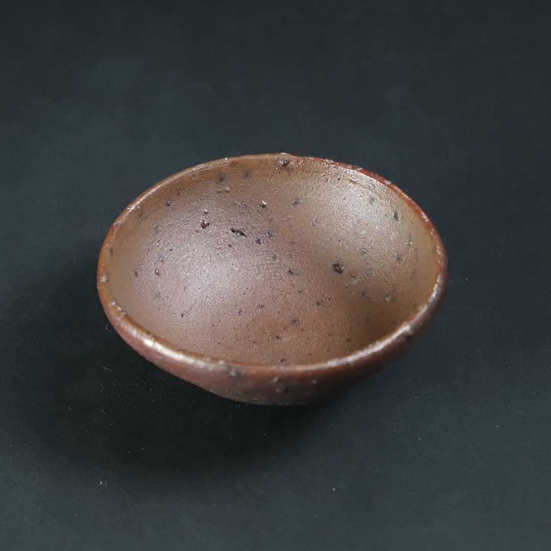 中里隆 作 種子島焼〆ぐい呑1 – ギャラリー一番館オンラインショップ