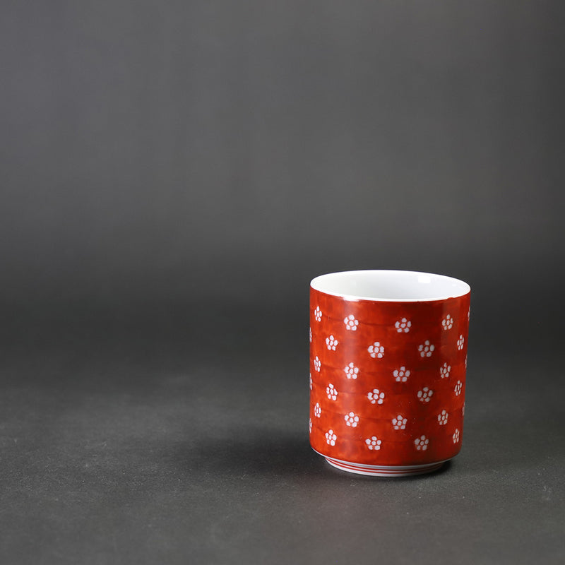 Gen-emon Kiln Red Plum Plum Pattern Peeping Inoguchi
