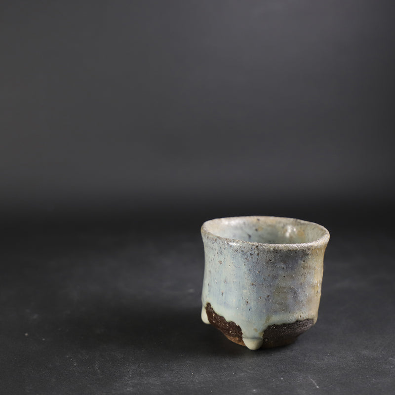 丸田宗彦　作　斑唐津ぐい呑