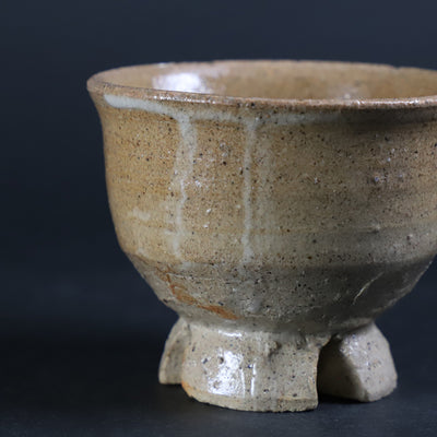 A high-rise sake cup by Shintaro Uchimura