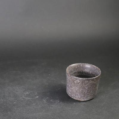 Yasumoto Kajiwara's Black Glazed Small Cup No.13