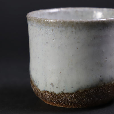 Naoto Yano's Madara Karatsu sake cup No.46