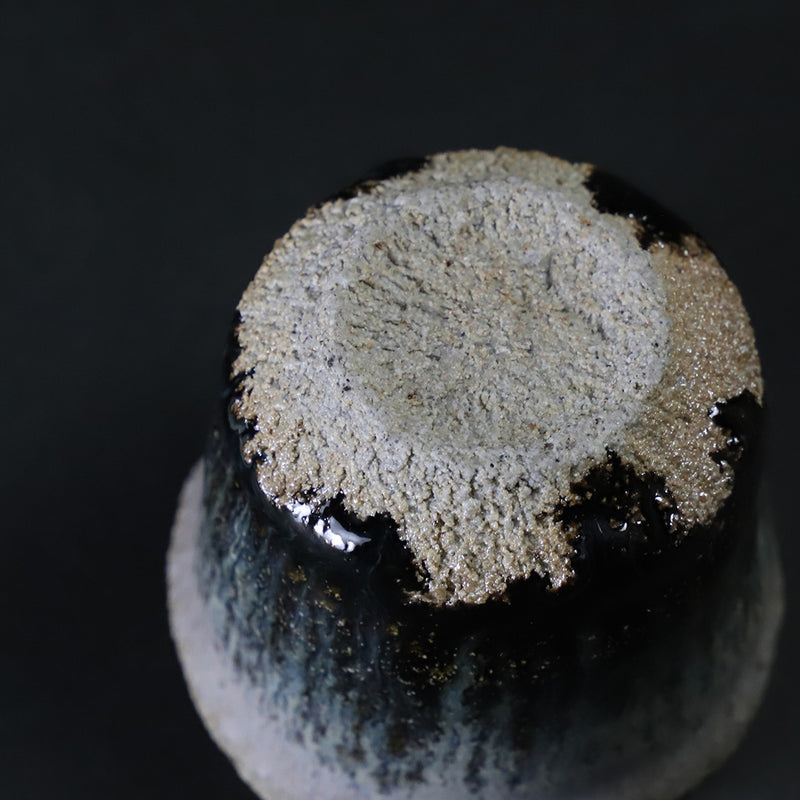 Korean Karatsu sake cup by Sakurei Okamoto (No. 27)
