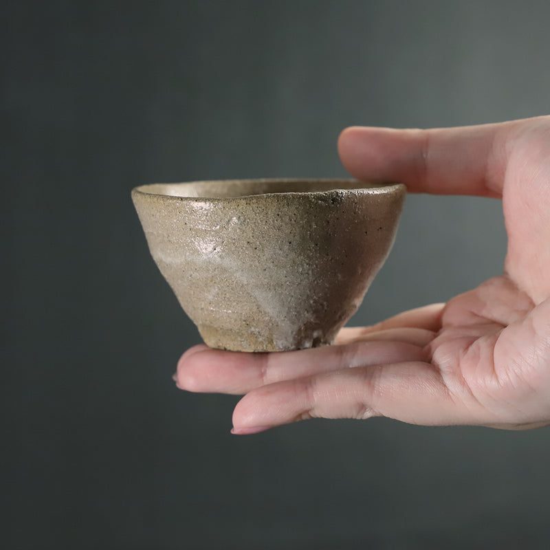 石井義久　作　無地唐津盃　No.11