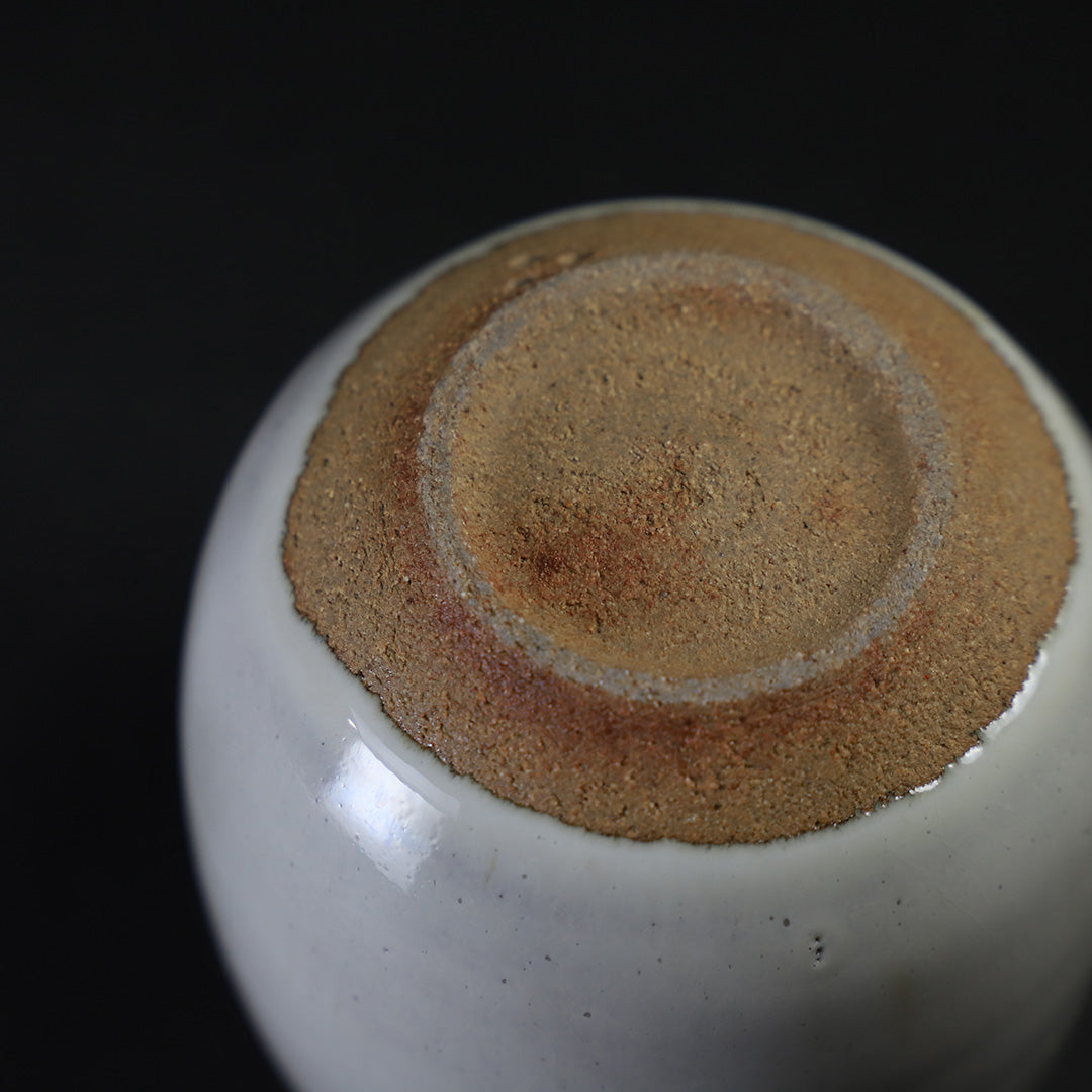 中里太郎右衛門窯 唐津ワイン杯（斑唐津） – ギャラリー一番館