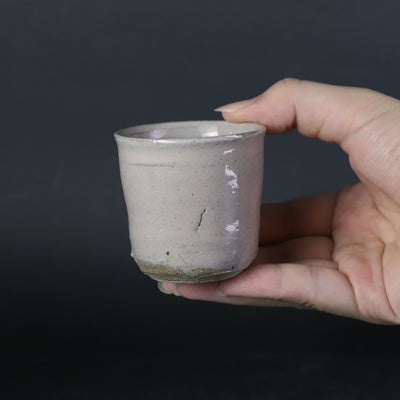 Ishii Yoshihisa's Madara Karatsu Sake Cup No.5