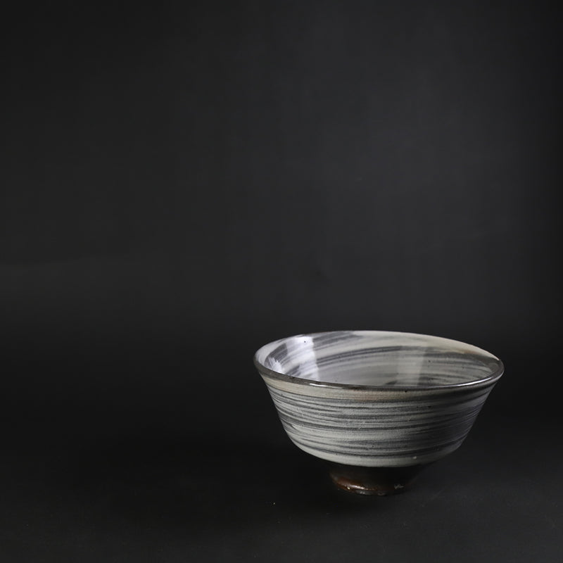 中里隆　作　唐津刷毛目茶碗