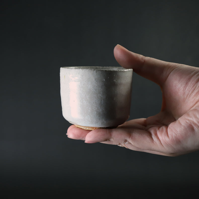 石井義久　作　斑唐津ぐい呑　No.20