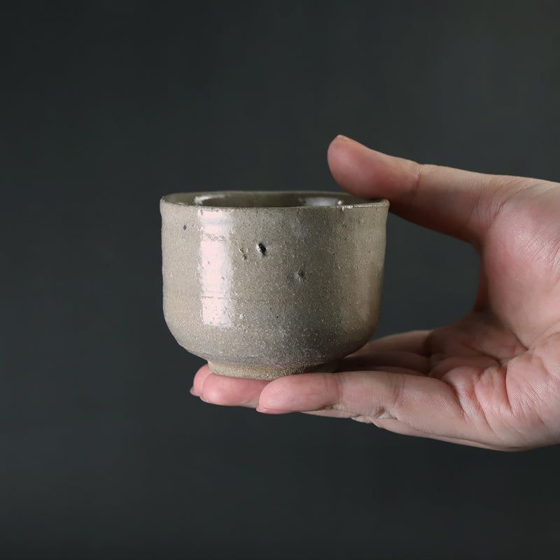 石井義久　作　唐津筒盃　No.31