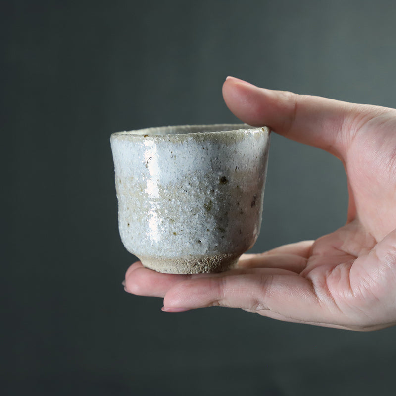 石井義久　作　斑唐津盃　No.8