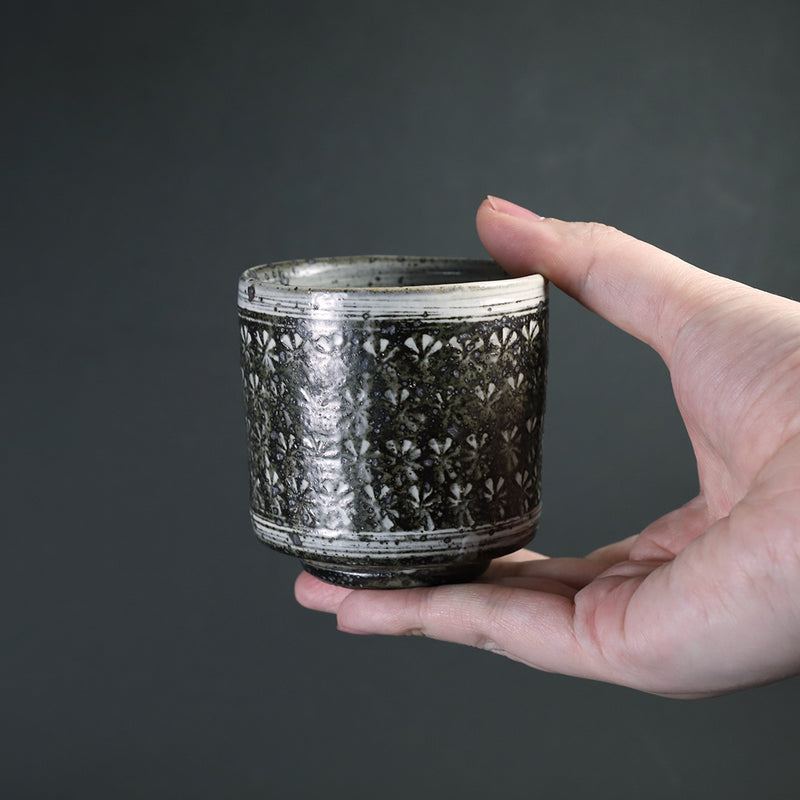 Mishima teacup by Nakazato Taiki