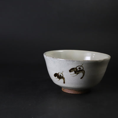 Nakazato Tarouemon Kiln Karatsu Painted Tea Bowl