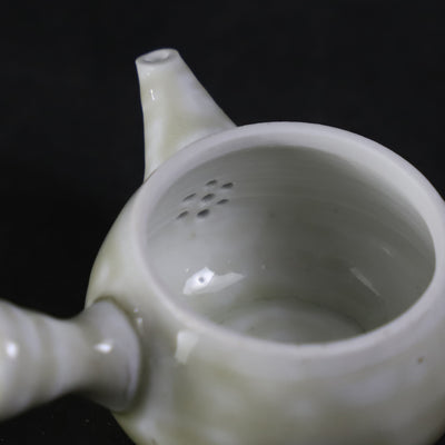 梶原靖元　作　素瓷急須　No.10