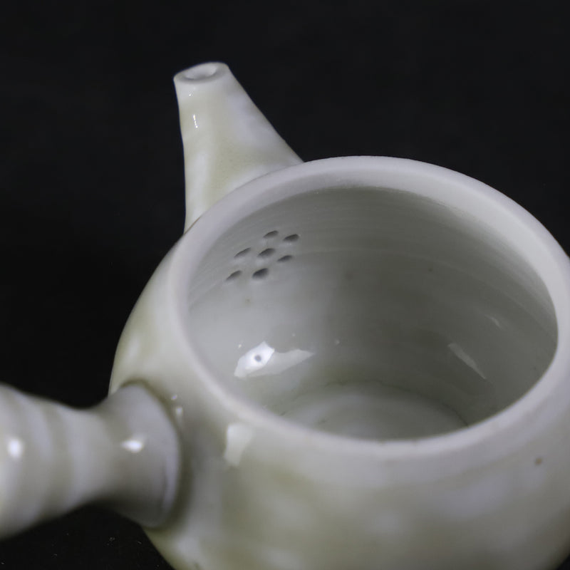 梶原靖元　作　素瓷急須　No.10