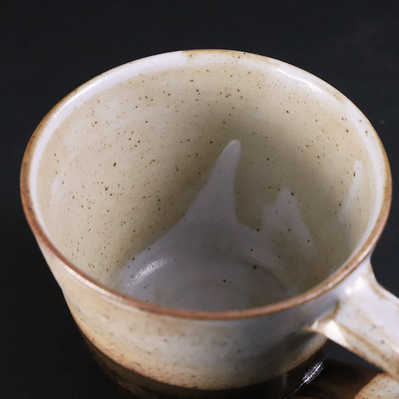 Hanging cup by Yukiko Tsuchiya
