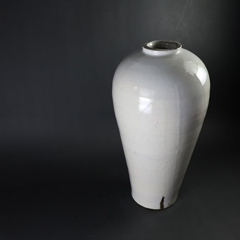 石井義久　作　唐津白磁花入　No.1