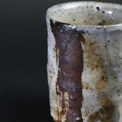 Kobiki Karatsu Tea Cup by Munehiko Maruta