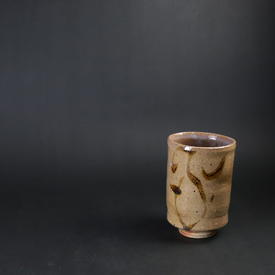 Iron painting teacup by Shingo Oka