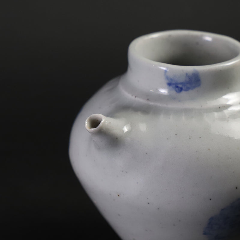 Blue and white porcelain vase by Maruta Soichi Gallery
