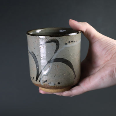 Painted Karatsu teacup 1 by Nakazato Taki