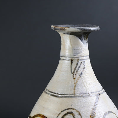 Shintaro Uchimura's work, Keiryu mountain ash covered vase No.5