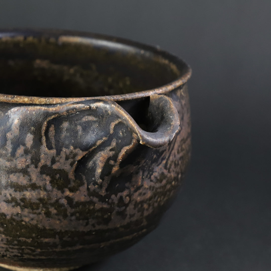 唐津焼　骨董品　陶印　黒唐津 古唐津 黒唐津 茶碗 | 骨董と詩学 Antique & Poetics | 蛇韻律