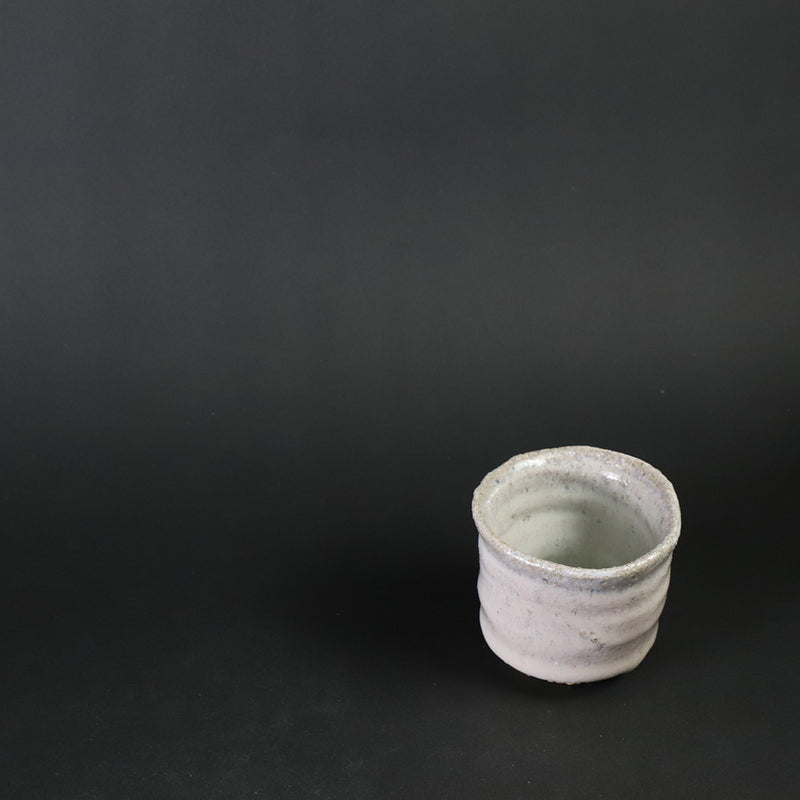 Madara Karatsu sake cup (No. 69) by Sakurei Okamoto
