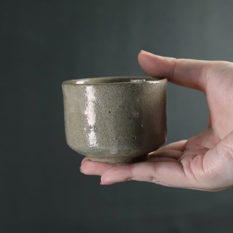 石井義久　作　無地唐津盃　No.10