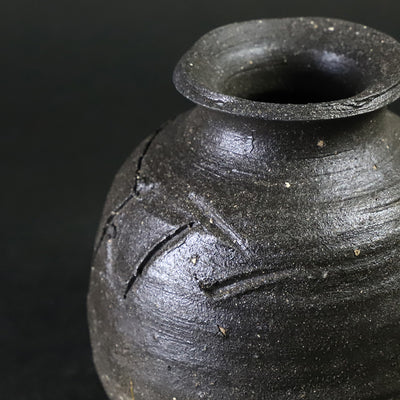 Suzu Flower Vase Tokkuri No.6 by Yasumoto Kajiwara