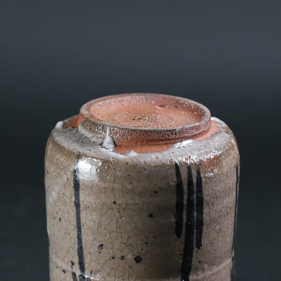 Painted Karatsu Tsutsumu-mu-zushi (set of six) by Shintaro Uchimura No.15