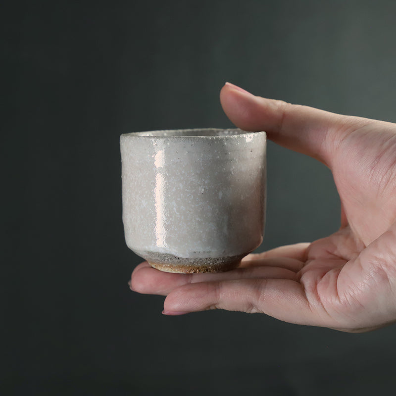 石井義久　作　斑唐津盃　No.9