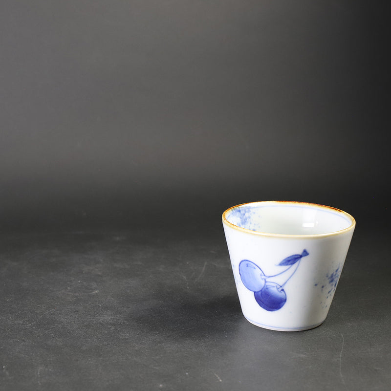 Fukusen Kiln Cherry Mini Soba Choko