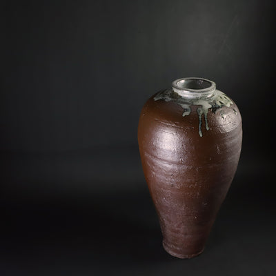 石井義久　作　掛け分け花器　No.14