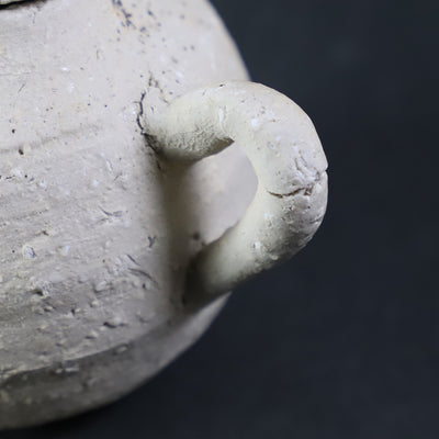 梶原靖元　作　紫香楽急須　No.105