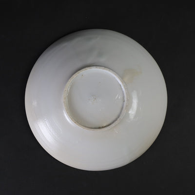White porcelain cup and saucer by Masahiro Takehana