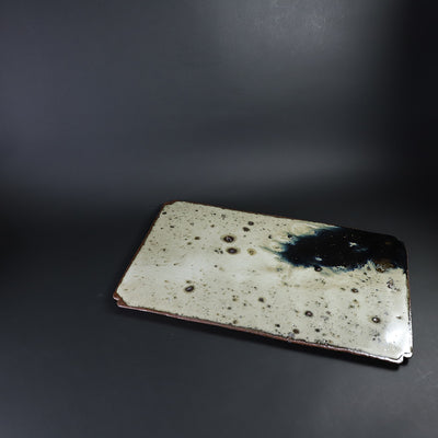 Korean Karatsu Arhat Plate by Munehiko Maruta