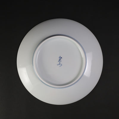 Imaemon kiln tea bowl with brocade cherry blossom painting