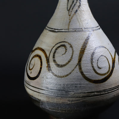 Shintaro Uchimura's work, Keiryu mountain ash covered vase No.5