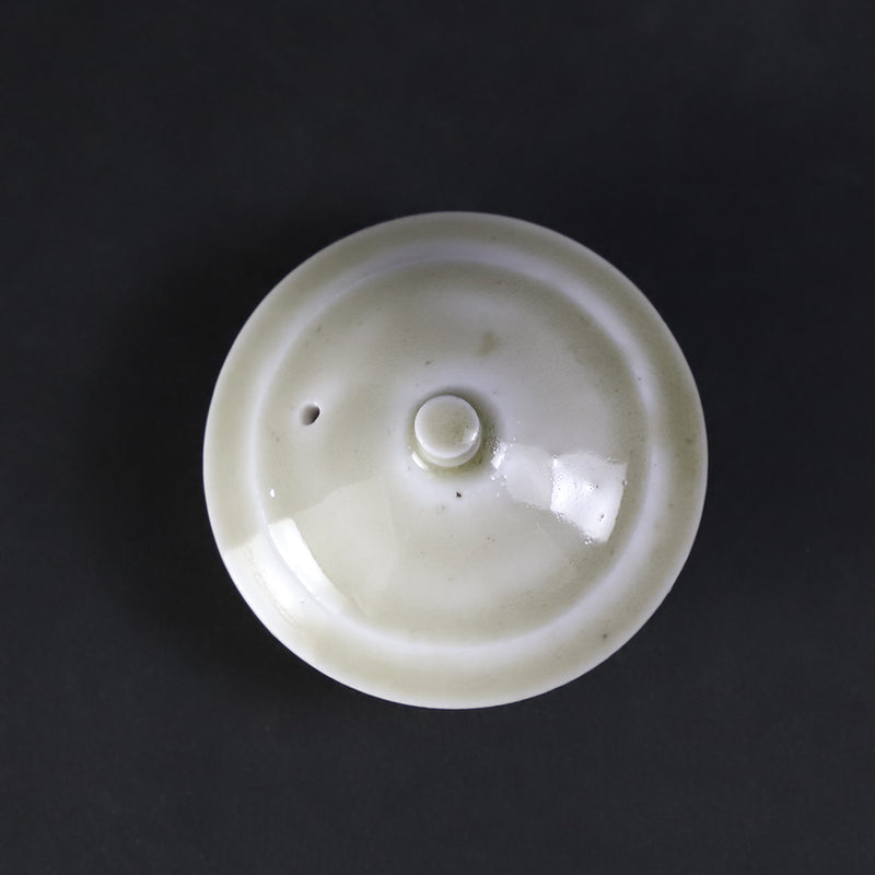 梶原靖元　作　素瓷急須　No.10