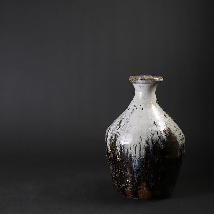 江戸初期 朝鮮唐津 小振 花入 花瓶 徳利 朝鮮民芸 江戸初期 朝鮮唐津 小振 花入 花瓶 徳利 朝鮮民芸 古唐津 朝鮮唐津