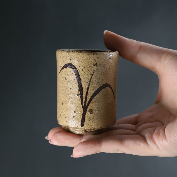 内村慎太郎 作 絵唐津たちぐい呑 No.82 – ギャラリー一番館オンライン