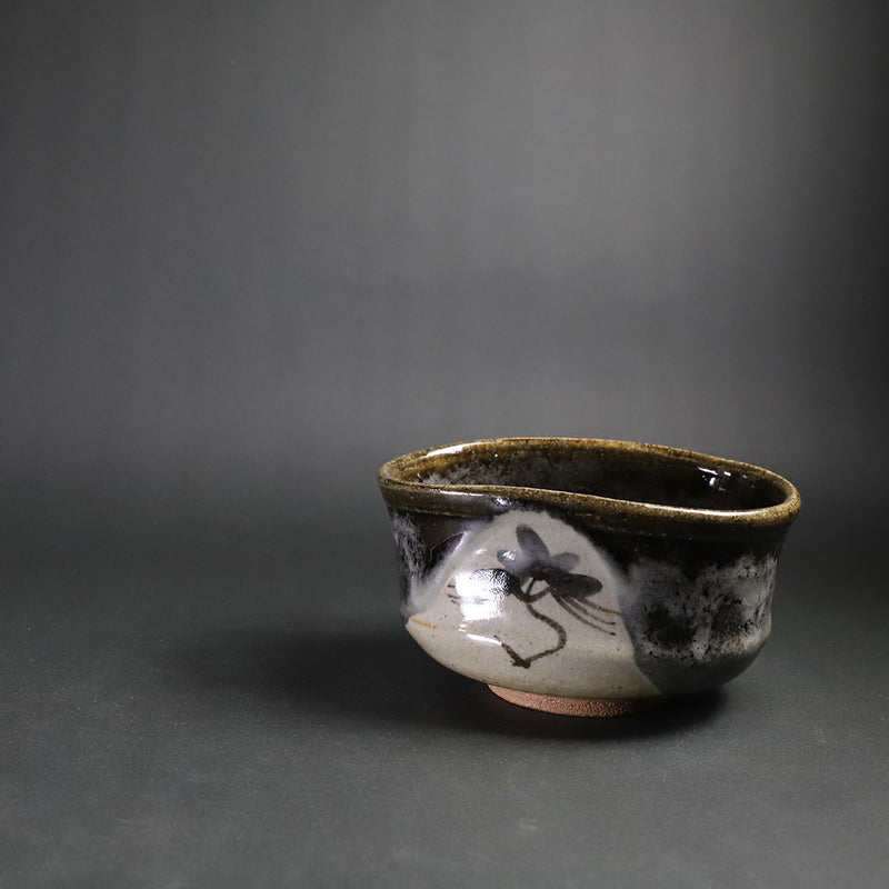 Nakazato Tarōemon Kiln Oribe Karatsu Chawan