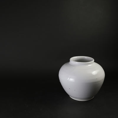 土屋由起子　作　唐津白磁壷