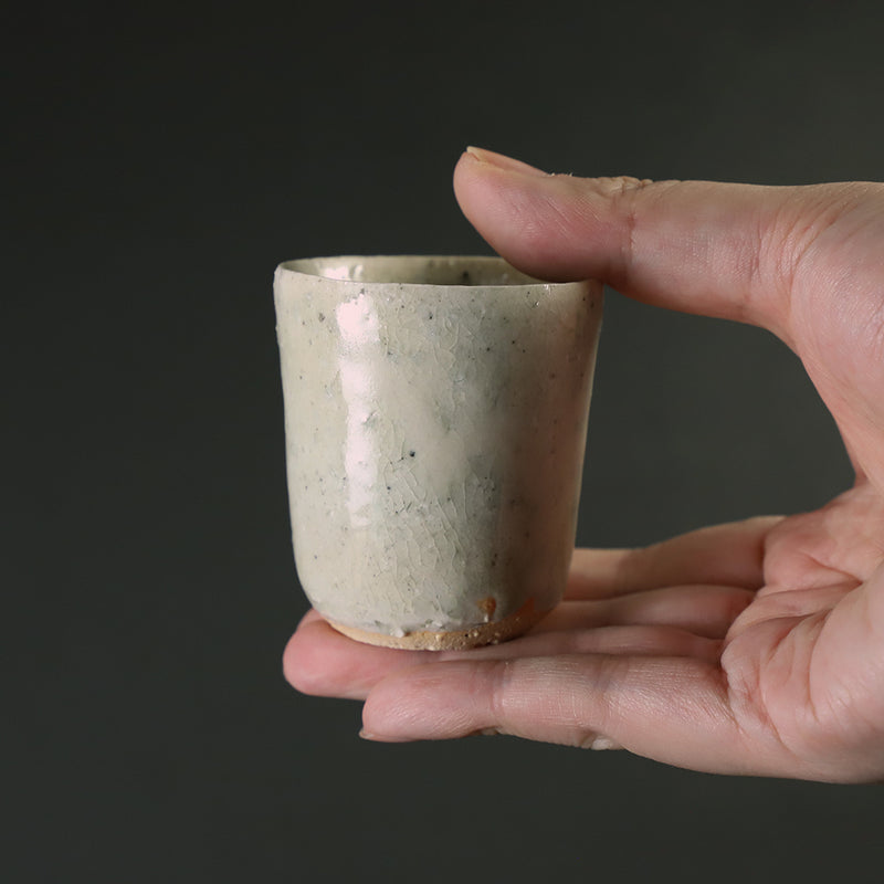 梶原靖元　作　素瓷茶杯　No.5